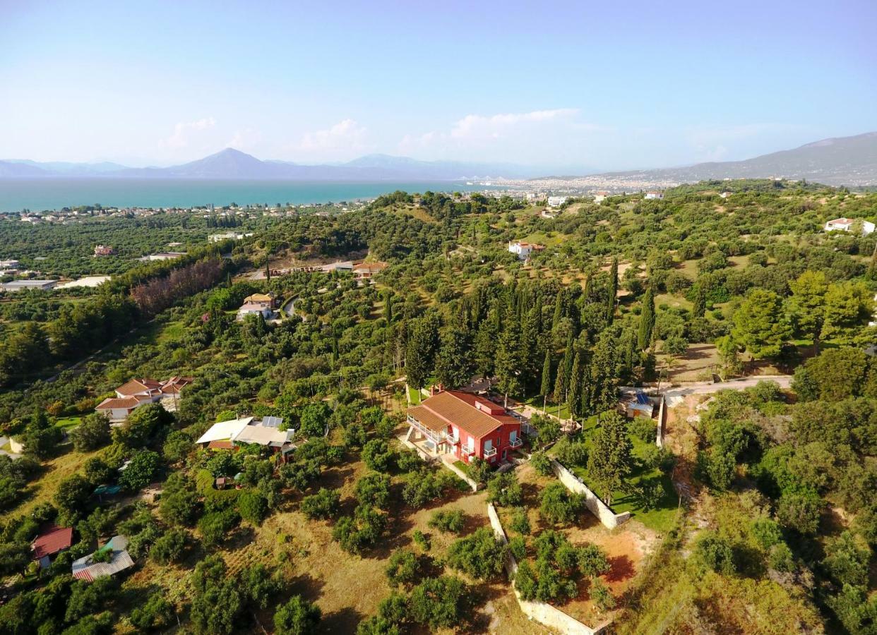 Sea View Villa With 4 Bedrooms - Grecorama Monodhéndrion 외부 사진